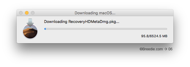 macOS Mojave Patcher installer use on unsupported Macs downloading Recovery HDMetaDMG.pkg